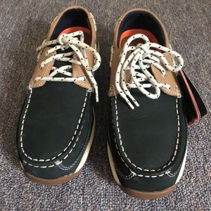 Rockport Works Women’s Steel Toe Boat Shoes 9W